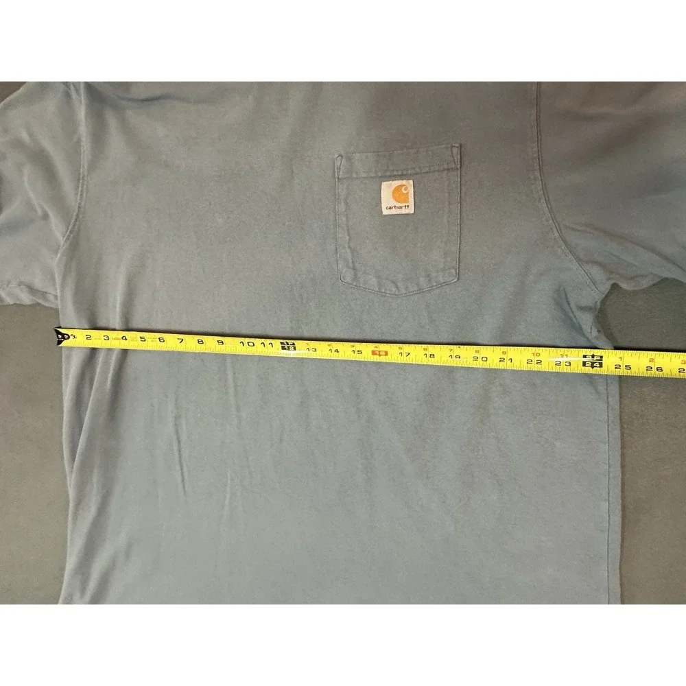 Carhartt Shirt Pocket T-Shirt Mens Original Fit Cotton Workwear Size XL